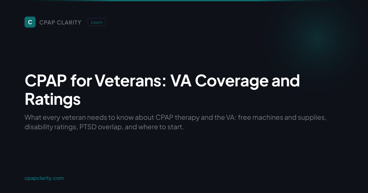 CPAP for Veterans: VA Coverage and Ratings | CPAP Clarity